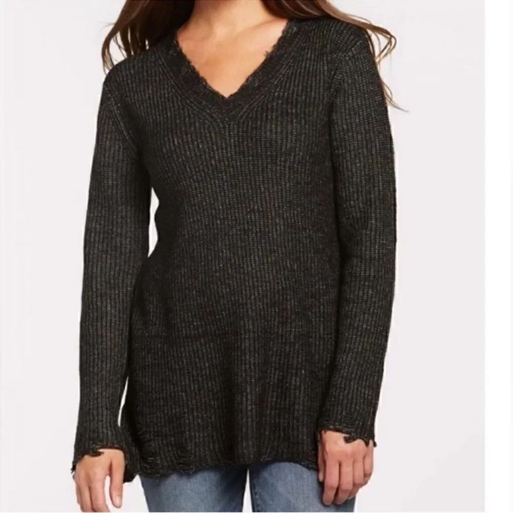Stitches & Stripes Gray Sweater(Size Medium)
